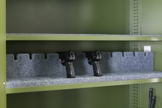 Tủ an toàn súng kim loại phun tĩnh điện để lưu trữ súng ngắn