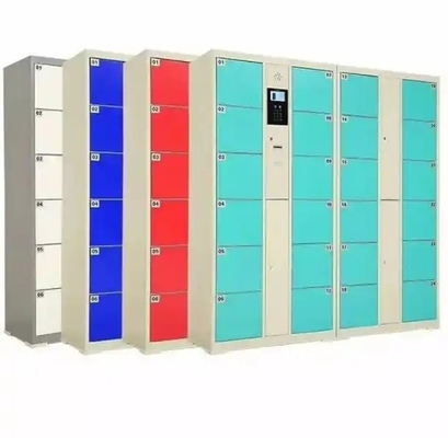 Kho lưu trữ 12 cửa Tủ chuyển phát bưu kiện thông minh Tủ sơn tĩnh điện