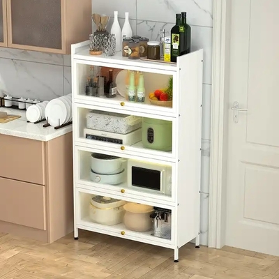 Tủ lưu trữ kim loại nhà bếp có thể điều chỉnh cho phòng ăn