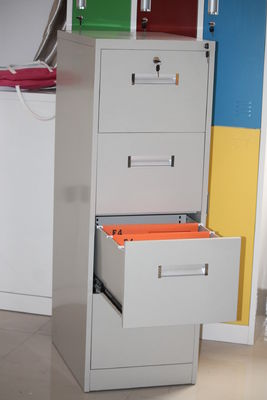 2 3 4 ngăn kéo Tủ đựng hồ sơ văn phòng bằng thép Độ dày 0,6mm