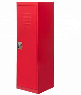 Đóng gói phẳng Tủ lưu trữ kim loại Tủ khóa bằng thép một cửa cho phòng ngủ