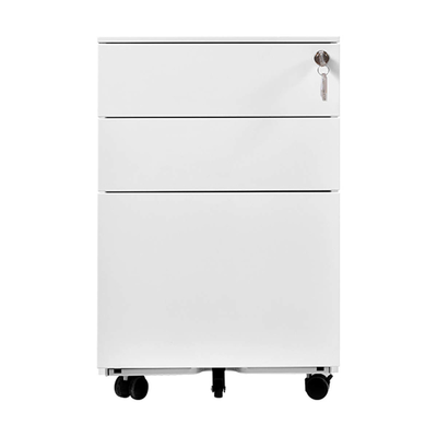 Bệ di động bằng thép ba ngăn kéo 0,7mm-1,0mm dưới máy trạm