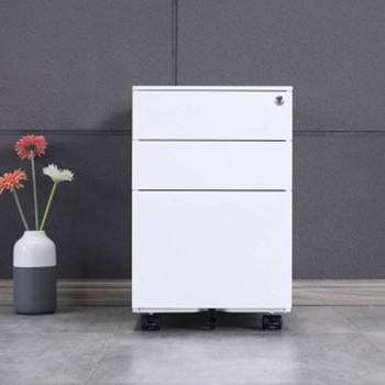 Bệ di động bằng thép ba ngăn kéo 0,7mm-1,0mm dưới máy trạm