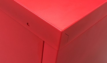 Nội thất phòng ngủ hiện đại Tủ phòng khách bằng kim loại Tv đứng được gõ xuống 4